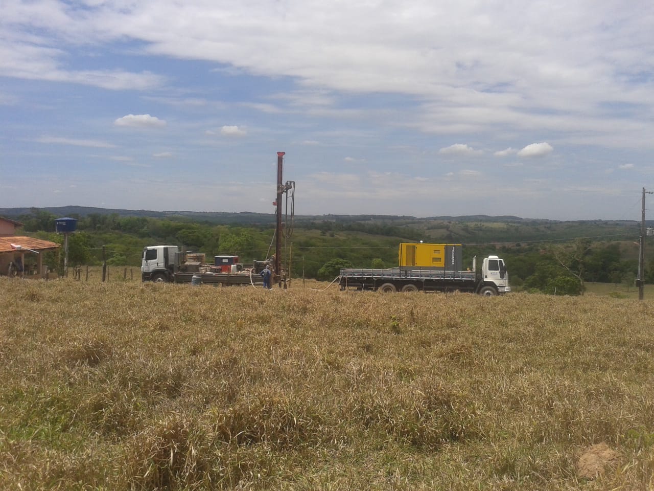 Equipamentos usados.