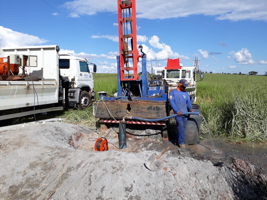 Equipamentos usados.